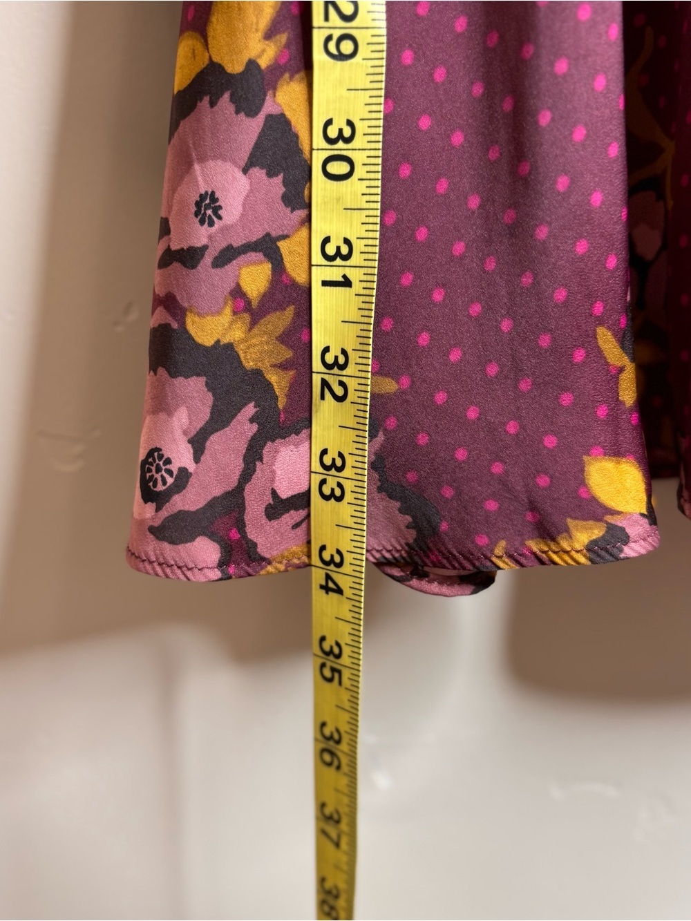 Free People Morning Light Floral Mini Dress Purple Size 4 NWT - Picture 9 of 12